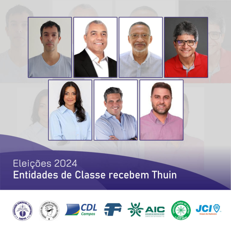 Entidades de Classe recebem Thuin