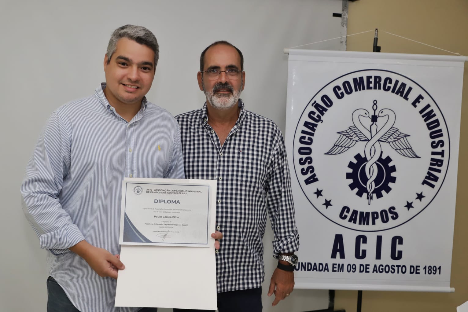 Paulo Corrêa Nascimento Filho é eleito 1° Presidente do Conselho Empresarial de Jovens da ACIC
